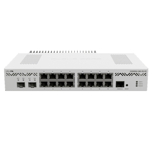 MikroTik CCR2004-16G-2S+PC